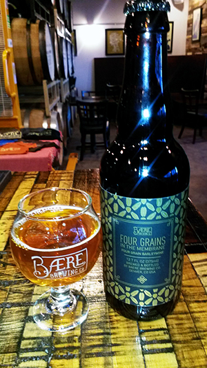 Baere Brewing Company - Four Grains in the Membrane 2016