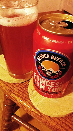 Denver Beer Company - Princess Yum Yum Raspberry Kolsch 2016