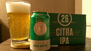 Station 26 Brewing - Single Hop IPA: Citra